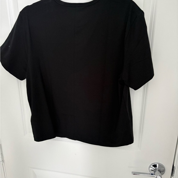 Athleta Classic Black Short Sleeve Tee - Picture 2 of 3